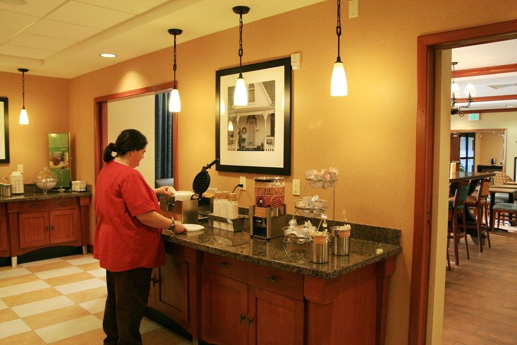 Hampton Inn Evanston Restoran foto